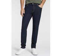 Slim-fit-Jeans REPLAY "MICKYM", Herren, Gr. 33, Länge 32, dunkelblau m1df07a, Denim/Jeans, Obermaterial: 99% Baumwolle, 1% Elasthan, slim fit normal, Jeans Slim-fit-Jeans, Tapered, 5-Pocket-Stil (1034