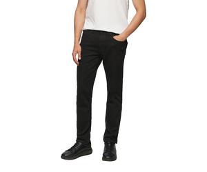 Slim-fit-Jeans S.OLIVER, Herren, Gr. 30, Länge 34, schwarz, Denim/Jeans, Obermaterial: 98% Baumwolle, 2% Elasthan, unifarben, slim fit knöchellang, Jeans Slim-fit-Jeans, im Five-Pocket Style (73662036