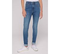 SOCCX Damen Jeans AL:Ice Slim Fit Mid Blue 30 30