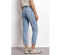 Slim-fit-Jeans STREET ONE, Damen, Gr. 26, Länge 28, bleached destroy washed, Jeans, 89% Baumwolle, 8% Polyester, 3% Elasthan, unifarben, knöchelfrei, Jeans Slim-fit-Jeans, Middle Waist (70732133-26) b