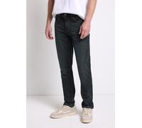 Slim-fit-Jeans STREET ONE MEN, Herren, Gr. 31, Länge 32, schwarz (dunkelblau coated), Jeans, 98% Baumwolle, 2% Elasthan, unifarben, normal, Jeans Slim-fit-Jeans, 5-Pocket-Style (70214505-31) dunkelbla