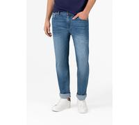 Slim-fit-Jeans TIMEZONE "Slim EduardoTZ", Herren, Gr. 31, Länge 36, blau, 74% Baumwolle 12% Polyester 12% Polyester (recycelt) 2% Elastan, Jeans Slim-fit-Jeans (95961502-31)