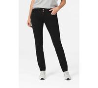 Slim-fit-Jeans TIMEZONE "Slim EnyaTZ", Damen, Gr. 25, Länge 30, schwarz, 96% Baumwolle 3% Polyester 1% Elastan, normal, Jeans Slim-fit-Jeans (49801660-25) schwarz