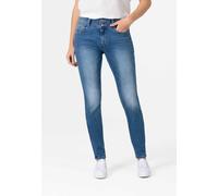 Slim-fit-Jeans TIMEZONE "Slim EnyaTZ Womenshape" Gr. 33, Länge 32, blau Damen Jeans Röhrenjeans (18055517-33)