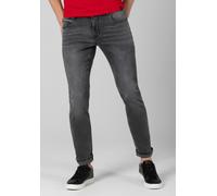 Slim-fit-Jeans TIMEZONE "Slim ScottTZ", Herren, Gr. 34, Länge 34, grau, 88% Baumwolle 9% Polyester 3% Elastan, normal, Jeans Slim-fit-Jeans (15176329-34)