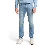 Slim-fit-Jeans TOM TAILOR "Josh", Damen, Gr. 36, Länge 32, super stone blau denim, Denim/Jeans, Obermaterial: 98% Baumwolle, 2% Elasthan, unifarben, slim fit knöchellang, Jeans Slim-fit-Jeans, im Five