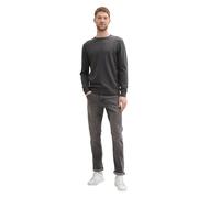 Slim-fit-Jeans TOM TAILOR "Josh", Herren, Gr. 38, Länge 32, blau (stone grau denim), Denim/Jeans, Obermaterial: 99% Baumwolle, 1% Elasthan, unifarben, slim fit knöchellang, Jeans Slim-fit-Jeans, im Fi