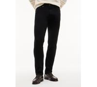 Slim-fit-Jeans TOMMY HILFIGER "BLEECKER SLIM CARLO BLACK OD", Herren, Gr. 32, Länge 30, schwarz (carlo schwarz od schwarz), Denim/Jeans, Obermaterial: 92% Baumwolle, 6% Elastomultiester, 2% Elasthan,
