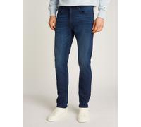 Slim-fit-Jeans TOMMY HILFIGER "CORE BLEECKER" Gr. 32, Länge 34, blau (tiefblau), Herren, Denim/Jeans, Obermaterial: 98% Baumwolle, 2% Elasthan, Jeans, mit dezenter Waschung (39320121-32) tiefblau