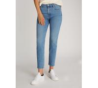 Slim-fit-Jeans TOMMY HILFIGER "Slim Cigarette High Waist", Damen, Gr. 33, Länge 32, uma, Denim/Jeans, Obermaterial: 99% Baumwolle, 1% Elasthan, unifarben, slim fit knöchelfrei, Jeans Slim-fit-Jeans, m