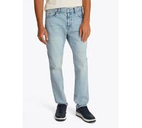 Slim-fit-Jeans TOMMY JEANS "Ryan Regular Slim Straight" Gr. 32, denim ultra light, Jeans, Damen, 32, Länge 30, Denim/Jeans, Obermaterial: 99% Baumwolle, 1% Elasthan, unifarben, Slim-fit-Jeans, Slim-St