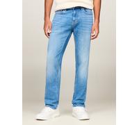 Slim-fit-Jeans TOMMY JEANS "Scanton Slim", Herren, Gr. 34, Länge 32, blau (denim medium 1a4), Denim/Jeans, Obermaterial: 95% Baumwolle, 4% Elastomultiester, 1% Elasthan, slim fit lang, Jeans Slim-fit-