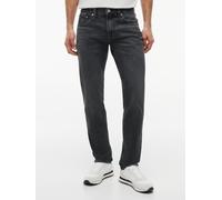 Slim-fit-Jeans TOMMY JEANS "SCANTON SLIM", Herren, Gr. 36, Länge 34, denim schwarz, Denim/Jeans, Obermaterial: 99% Baumwolle, 1% Elasthan, slim fit lang, Jeans Slim-fit-Jeans (74618025-36) denim schwa