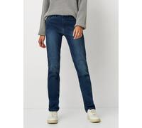 Slim-fit-Jeans TONI "Liv", Damen, Gr. 40, N-Gr, blau (blau stone), Denim/Jeans, Obermaterial: 72% Baumwolle, 24% Polyester, 4% Elasthan, unifarben, regular fit knöchelfrei, Jeans Slim-fit-Jeans, im Fi