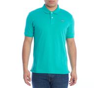 La Martina LA Herren-Poloshirt Slim Fit Baumwolle Vivid Green - Medium, mehrfarbig, Medium