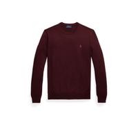 Slim-Fit Pullover aus waschbarer Wolle L Red