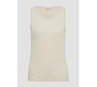 Slim-Fit-Top mit Rippstruktur 40 Beige 2161665.8100.40