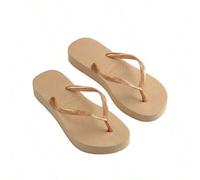Slim Flatform Women's Flip-Flops Gold 4144537