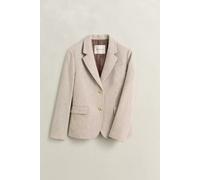 SLIM HERRINGBONE BLAZER 36