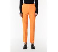 Slim: Hose mit Bügelfalten orange 38