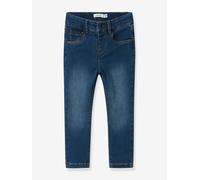 Slim-Jeans mit Fleecefutter NMFSALLI Mädchen NAME IT jeansblau Gr. 98