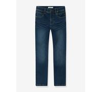 NAME IT - NMMSILAS SLIM FLEECE JEANS 3023-AN O dark blue denim - Gr. - 122