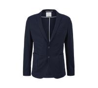 Slim: Joggsuit-Sakko aus Stretch-Jersey 52 blau