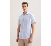 Slim Leinenhemd Gestreift Blau 40 (01.851068-0012-40)
