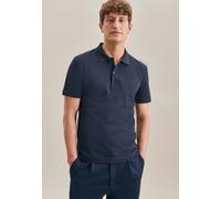 Seidensticker Men's Slim Fit Poloshirt Kurzarm Polo Shirt, Dunkelblau, S