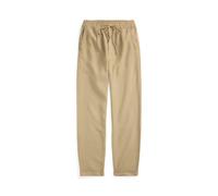Slim-Tapered-Fit Leinenhose Lateef S Tan