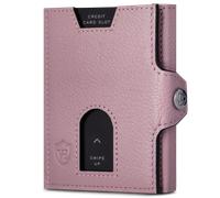 Slim Wallet mit RFID-Schutz, 5 Kartenfächer und XXL-Münzfach - Lavendel