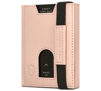 Slim Wallet mit RFID-Schutz und 6 Kartenfächer - Rose