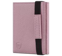 Slim Wallet mit RFID-Schutz & 8 Kartenfächer (Genarbt) - Lavendel (Genarbt)