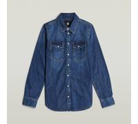 Slim western shirt ls XXL