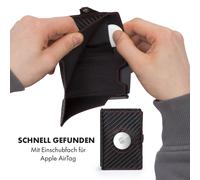 Slimpuro ZNAP Airtag Wallet 8 Karten Münzfach 8,9 x 1,5 x 6,3 cm (BxHxT) RFID-Schutz