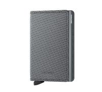 Secrid Slimwallet Kreditkartenetui RFID Leder 6,5 cm grau