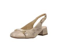 Slingpumps ARA "Ara Pumps Lederimitat", Damen, Gr. 38, beige, Lederimitat, Schuhe Slingpumps (45368520-38) beige