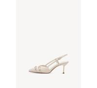 Tamaris Damenschuhe Sling IVORY LEATHER IVORY LEATHER - Gr. - 37