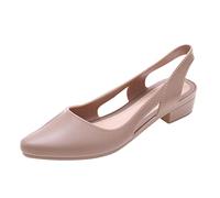 Slingpumps Damen Slingback Bequeme Sommerschuhe Absatz Sommer Spitzenschuhe Damenpumps Damenschuhe Mit Riemen Weich Pumps Riemchenballerina