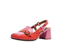 Slingpumps FLY LONDON "Fly London Sandalen Leder", Damen, Gr. 38, pink, Leder, Schuhe Slingpumps (67202438-38) pink