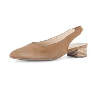 Slingpumps GABOR "Slingpumps", Damen, Gr. 40, braun, Schuhe Slingpumps (78067063-40)
