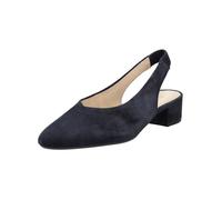 Gabor Damen Slingpumps Rolling-Soft Sensitive – Glitzer Dunkelblau – Gr. 39 EU / 6 UK