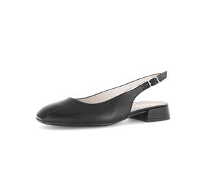 Slingpumps GABOR "Slingpumps", Damen, Gr. 35,5, schwarz, Schuhe Slingpumps (83390009-35,5) schwarz