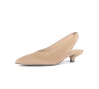 Slingpumps GABOR "Slingpumps", Damen, Gr. 35, beige, Schuhe Slingpumps (31978823-35)