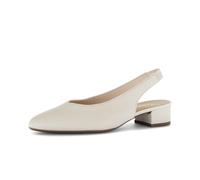 Gabor Damen Slingpumps, Frauen Pumps,Court Shoes,Slingback,knöchelriemchen,Passform,Comfort,wechsel-Fussbett,Optifit,breit,Panna,38.5 EU / 5.5 UK