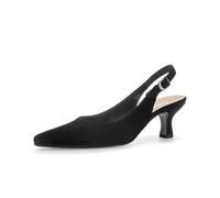 Slingpumps GABOR "Slingpumps", Damen, Gr. 38,5, schwarz, Schuhe Slingpumps (95787064-38,5)