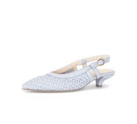 Gabor Damen Slingpumps, Frauen Pumps,Merlot,Sport-Dynamic,g-Weite,glatt-Leder,antikrosa,silbrt,Casual,Fashion,metallic,Effekt,Sky,38 EU / 5 UK