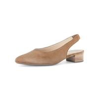 Slingpumps GABOR "Slingpumps", Damen, Gr. 38, braun, Schuhe Slingpumps (78067063-38) braun