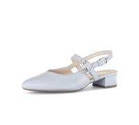 Slingpumps GABOR "Slingpumps", Damen, Gr. 39, blau, Schuhe Slingpumps (16714500-39) blau
