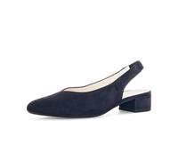 Gabor Damen Slingpumps, Frauen Pumps,Glitzer,blau,Rolling-Soft,Sensitive,Basic,Derby,Silber,rosa,grau,beige,Lack,braun,Dark Blue,39 EU / 6 UK